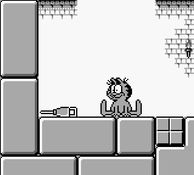 une photo d'Ã©cran de Garfield Labyrinth sur Nintendo Game Boy